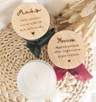 Vela Aromática Natal Personalizada