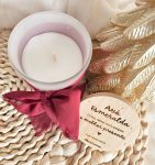 Vela Aromática Redonda Personalizada