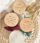 Vela Aromática Texto Personalizado