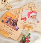Moldura de Natal em Madeira Personalizada - PIPÁPÁ - Amor em Madeira Moldura de Natal em Madeira Personalizada