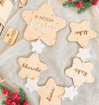 Grinalda de Estrelas Personalizada com Nomes