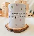 Caneca Inspiracional - Tema Jardim