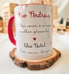 Caneca de Natal com Fotografia Personalizável