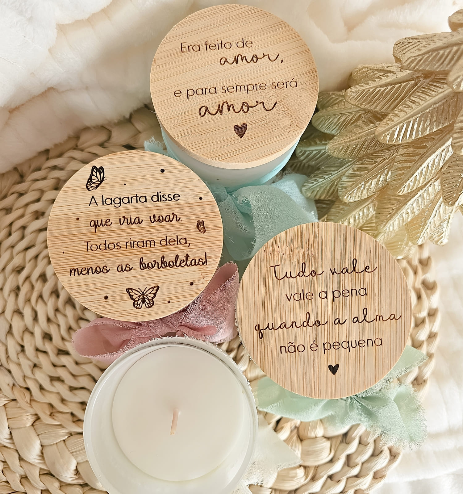 Vela Aromática Tampa Personalizada Vela Aromática Tampa Personalizada
