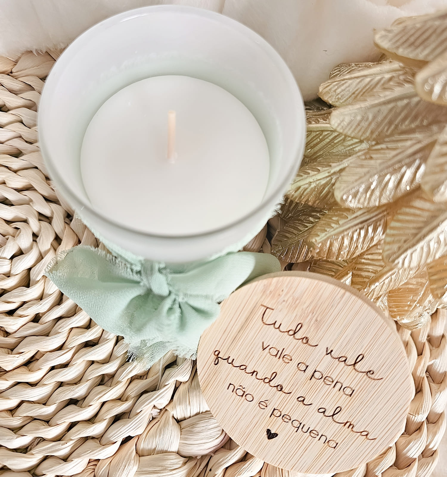 Vela Aromática Tampa Personalizada Vela Aromática Tampa Personalizada