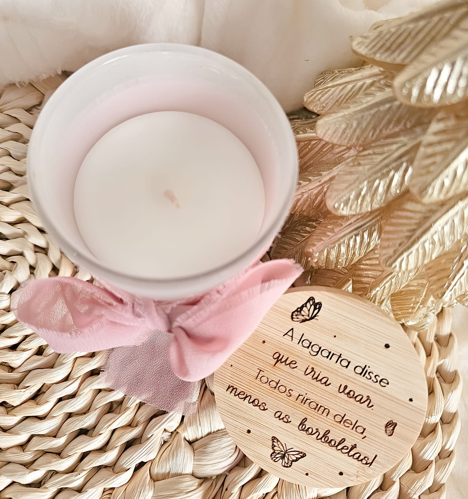 Vela Aromática Tampa Personalizada Vela Aromática Tampa Personalizada
