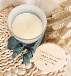 Vela Aromática Texto Personalizado