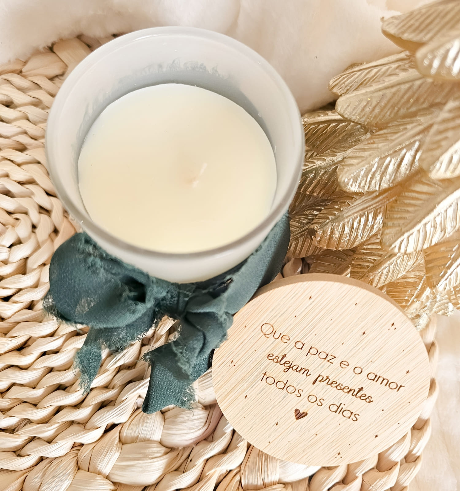 Vela Aromática Texto Personalizado Vela Aromática Texto Personalizado