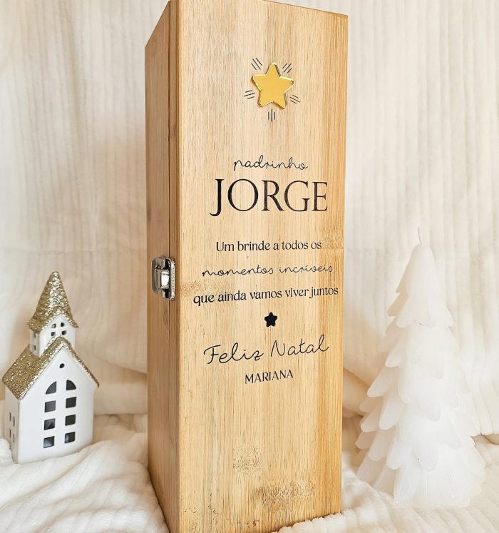 Caixa de Vinho Personalizada com Acessórios