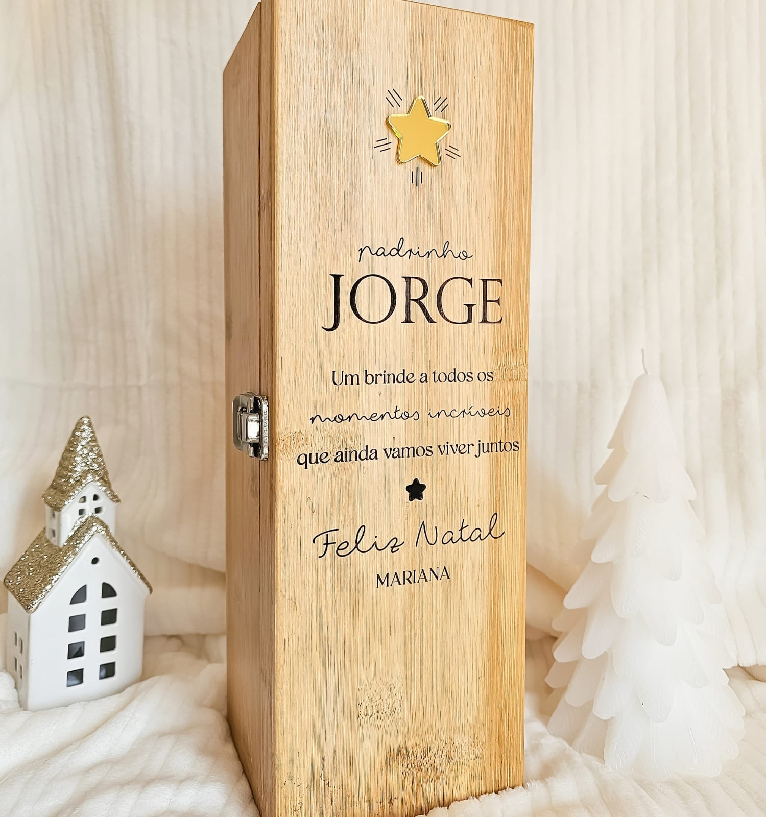 Caixa de Vinho Personalizada com Acessórios Caixa de Vinho Personalizada com Acessórios