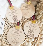 Bola de Natal “O nosso primeiro Natal” personalizada