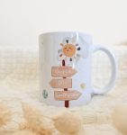Caneca Dia da Crianca - PIPÁPÁ - Amor em Madeira Caneca Dia da Crianca