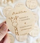 Lembrança Íman com Girafa – Aniversário/Batizado