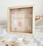 Mealheiro Personalizado em Madeira - Flores - PIPÁPÁ - Amor em Madeira Mealheiro Personalizado em Madeira - Flores