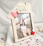 Moldura Personalizada com Fotografia - Forma Casa