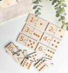 Puzzle dos Números – Brinquedo Montessori