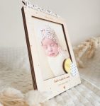 Moldura personalizada em madeira para padrinhos com fotografia - PIPÁPÁ - Amor em Madeira Moldura personalizada em madeira para padrinhos com fotografia