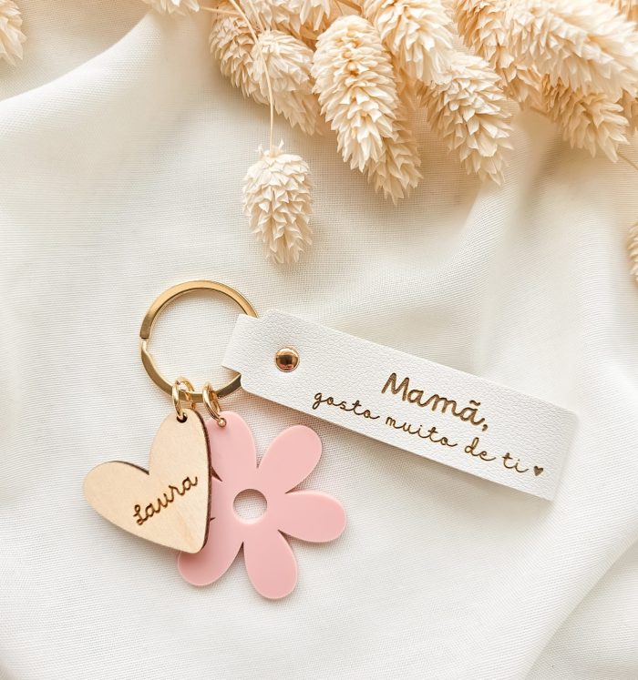 porta-chaves-personalizado-mae-flor-coracao