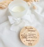 Vela Aromática Personalizada para Educadora/Auxiliar