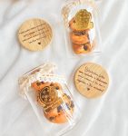 Frasco personalizado para bolachas de educadora