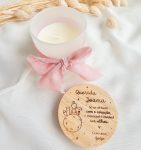Vela Aromática Personalizada para Educadora/Auxiliar