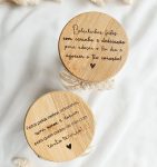 Frasco personalizado para bolachas de educadora