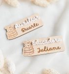 Crachá personalizado para educadora