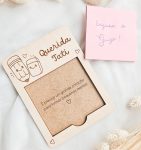 Suporte para post-it personalizado para educadora