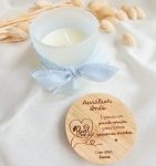 Vela Aromática Personalizada para Educadora/Auxiliar