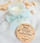 Vela Aromática Personalizada para Educadora/Auxiliar