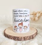 Caneca personalizada para educadora