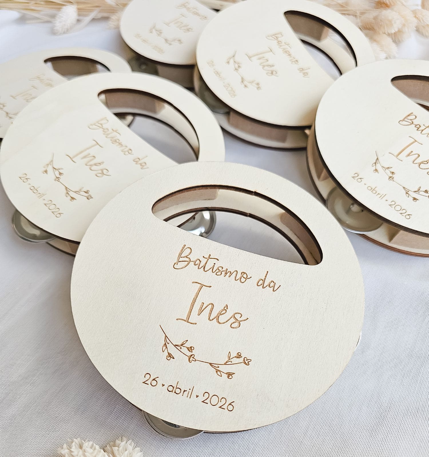 pandeireta-personalizada-criancas - PIPÁPÁ - Amor em Madeira pandeireta-personalizada-criancas
